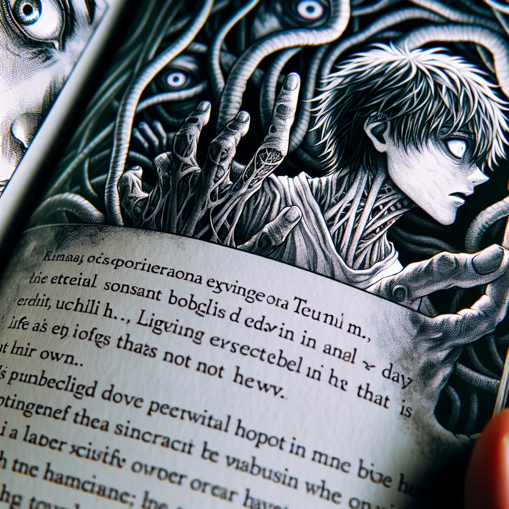 A haunting biographical excerpt portrays Touma's existence trapped in Mikoto's life, a psychological horror biography rendered in chilling detail as Touma struggles against Gensei's control, living each day in a body and life not their own.