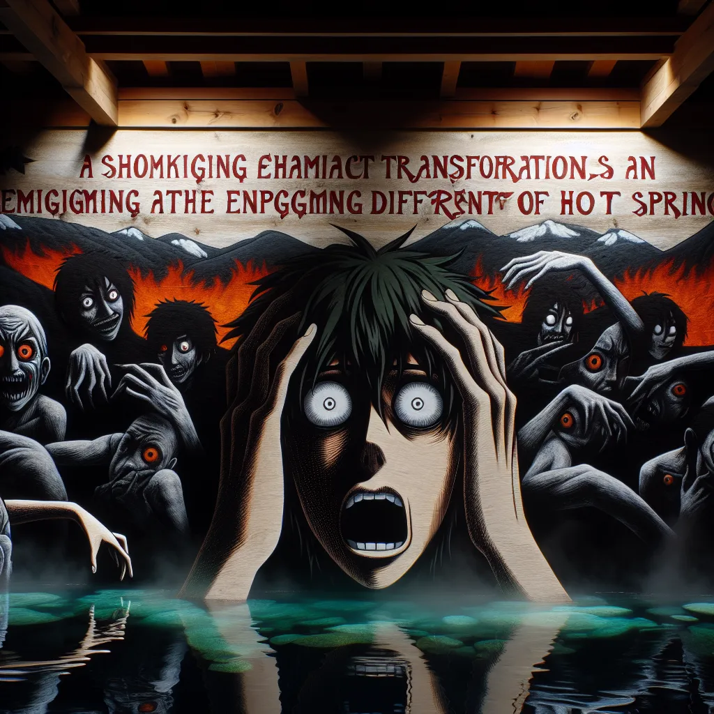 An unsettling horror story unfolds as Naruto undergoes a haunting metamorphosis at a mysterious hot spring, transforming into Naruko amidst a chilling reckoning with identity and the loss of self.