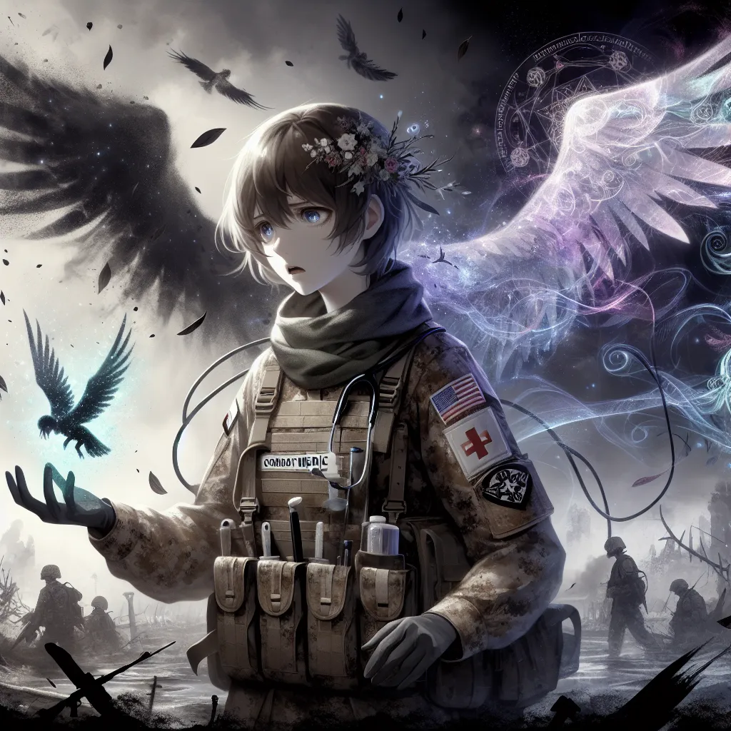 A compelling biographical journey of Miyafuji Yoshika, a young witch whose life takes a dramatic turn when her body is exchanged with an enemy commander's through dark magic. Forced to navigate a new reality filled with gender dysphoria, emotional turmoil, and unexpected challenges, Yoshika's story unfolds as she grapples with her own identity while carrying out her duties as a combat medic. In the shadow of wings, her tale of resilience, acceptance, and sacrifice unfolds.