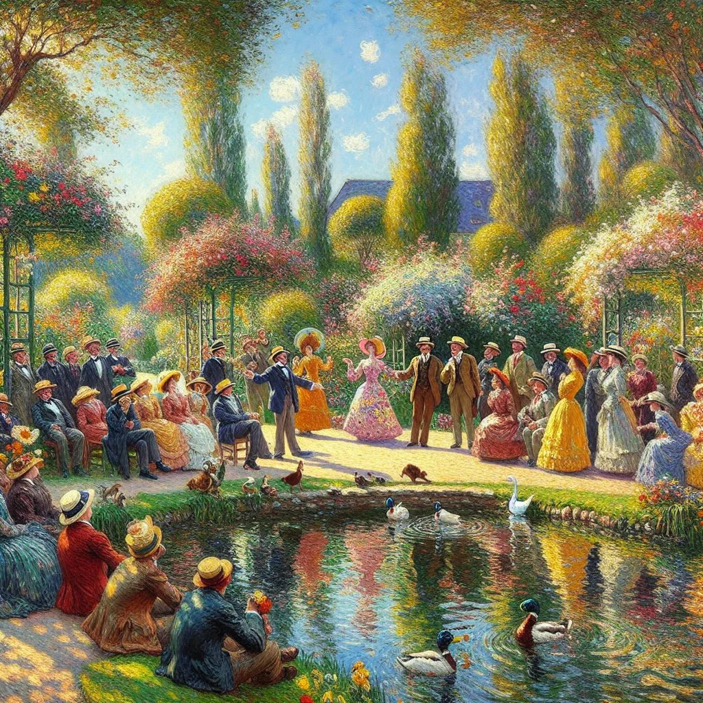 1. Performance
2. Swap
3. Drama
4. Pet
5. Comedy in the style of Monet