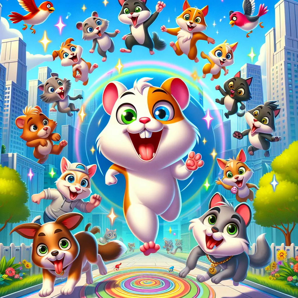 In this fun-filled episode of Littlest Pet Shop: A World of Our Own, Trip Hamston attempts to hypnotize his friends with comedic results, leading to a goofy chase and a playful revenge prank. The mischievous pets showcase their teamwork and end the day with laughter and sparkle.