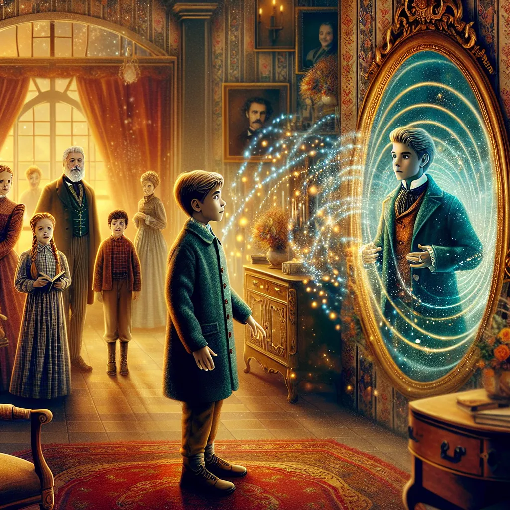 A boy named Oliver wakes up in his sister's body, trapped as his mother, Elizabeth, after a strange supernatural event. As he navigates adulthood in a child's form, their family bonds deepen with newfound perspectives and unspoken magic.