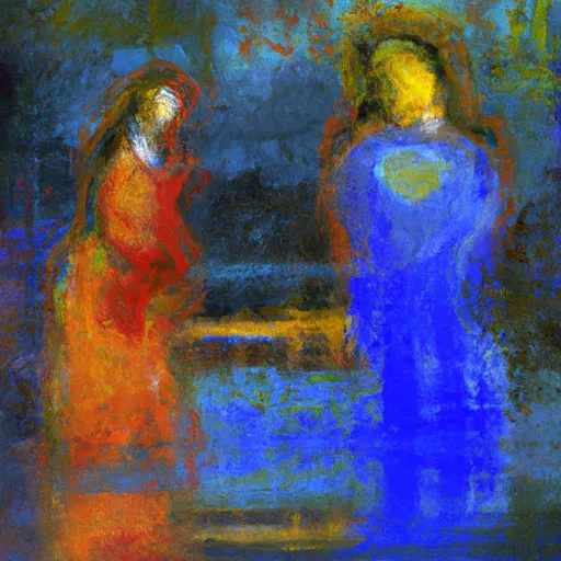 Horror, Transformation, Curse, Jealousy, Reality-warping in the style of Monet